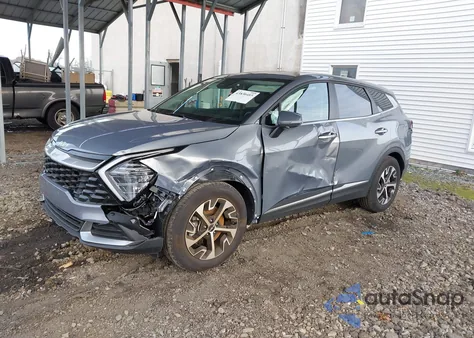 2025 Kia Sportage Ex from USA, damaged, VIN 5XYK33DF9SG267070